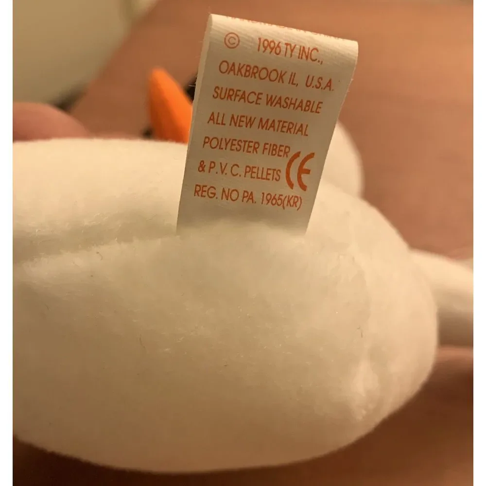 Ty‎ Beanie Baby-Snowball Style 4201-PVC-1996 Errors